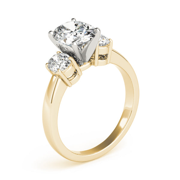 ENGAGEMENT RINGS 3 STONE OVAL - Image 8