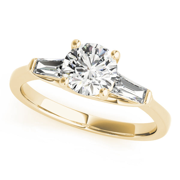 ENGAGEMENT RINGS FANCY SHAPE BAGUETTE REMOUNTS - Image 4