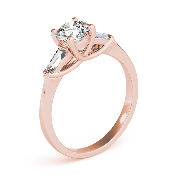 ENGAGEMENT RINGS FANCY SHAPE BAGUETTE REMOUNTS - Image 5