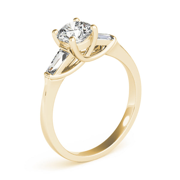 ENGAGEMENT RINGS FANCY SHAPE BAGUETTE REMOUNTS - Image 3