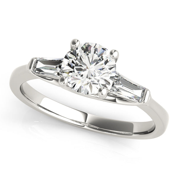 ENGAGEMENT RINGS FANCY SHAPE BAGUETTE REMOUNTS - Image 2