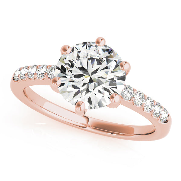 ENGAGEMENT RINGS SINGLE ROW PRONG SET - Image 7