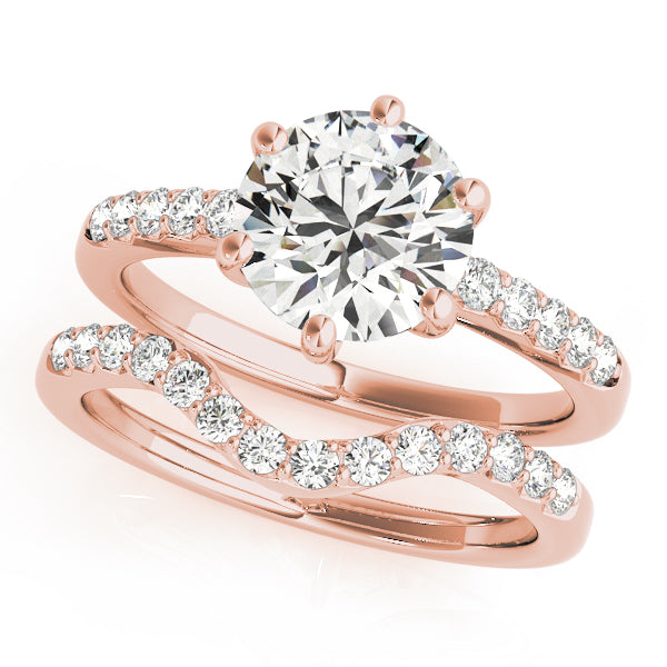 ENGAGEMENT RINGS SINGLE ROW PRONG SET - Image 10
