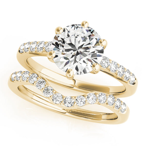 ENGAGEMENT RINGS SINGLE ROW PRONG SET - Image 4
