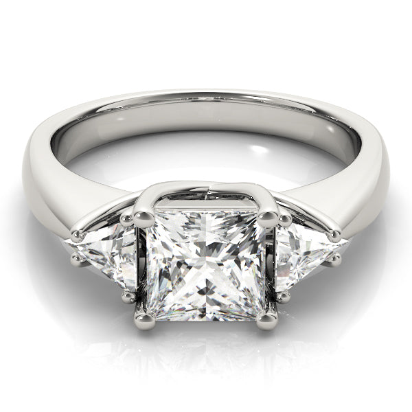 ENGAGEMENT RINGS 3 STONE PRINCESS - Image 3