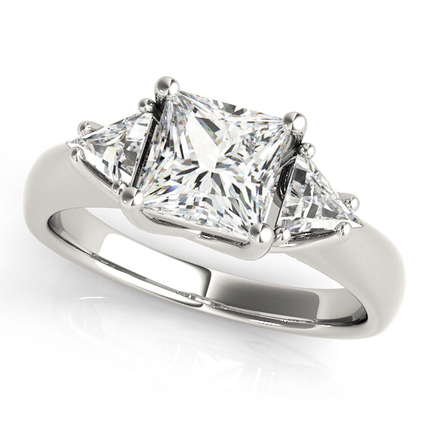 ENGAGEMENT RINGS 3 STONE PRINCESS - Image 2