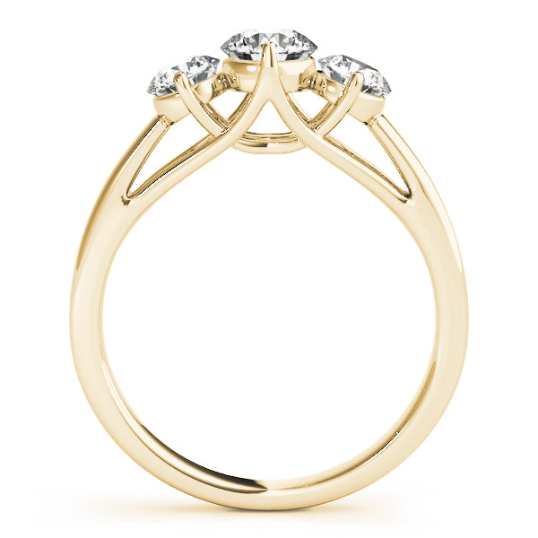 ENGAGEMENT RINGS 3 STONE ROUND - Image 7