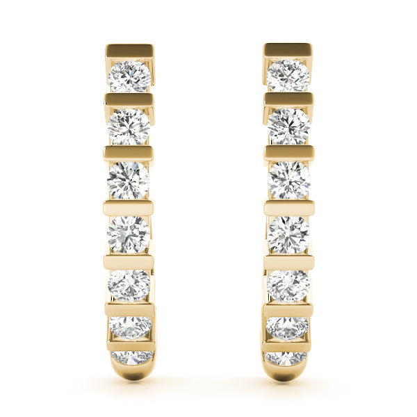 EARRINGS HOOP EARRINGS J-HOOPS - Image 6