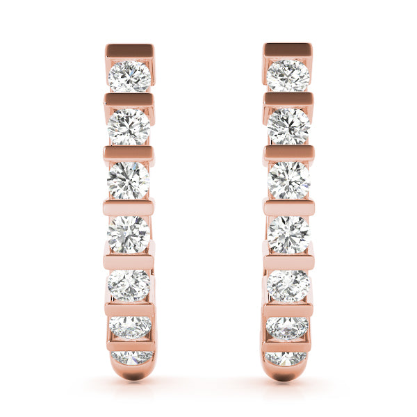EARRINGS HOOP EARRINGS J-HOOPS - Image 7
