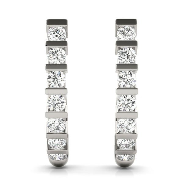 EARRINGS HOOP EARRINGS J-HOOPS - Image 8