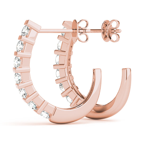 EARRINGS HOOP EARRINGS J-HOOPS - Image 10