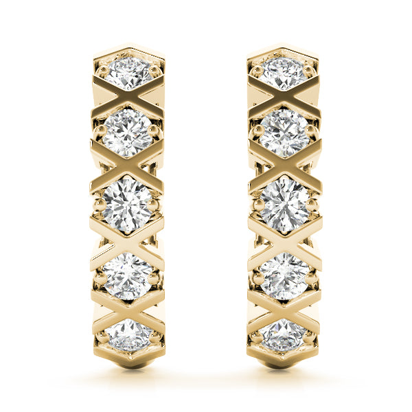 EARRINGS HOOP EARRINGS J-HOOPS - Image 5