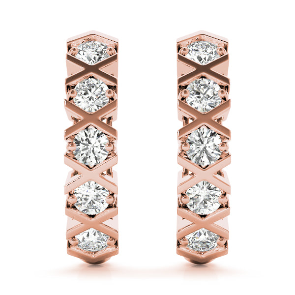 EARRINGS HOOP EARRINGS J-HOOPS - Image 6