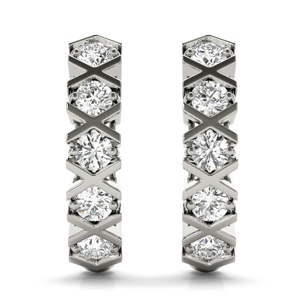 EARRINGS HOOP EARRINGS J-HOOPS - Image 7