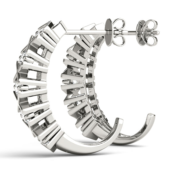 EARRINGS HOOP EARRINGS J-HOOPS - Image 10