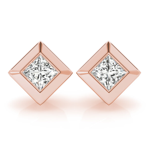 EARRINGS SINGLE STONE - Image 4
