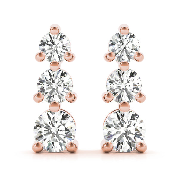 EARRINGS 3 STONE - Image 4