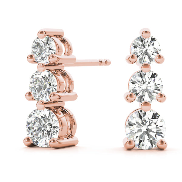 EARRINGS 3 STONE - Image 9