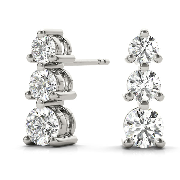 EARRINGS 3 STONE - Image 10