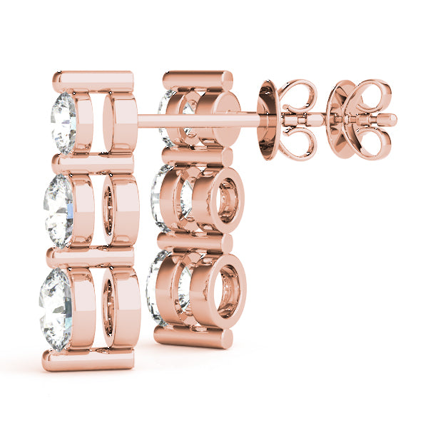 EARRINGS 3 STONE - Image 6