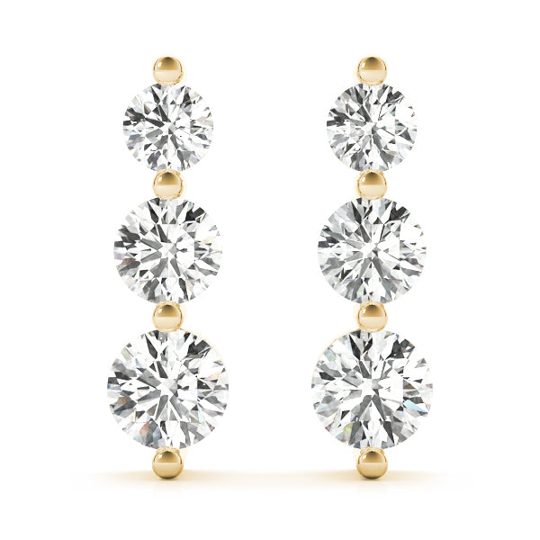 EARRINGS 3 STONE - Image 8