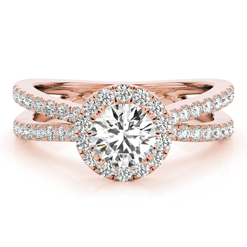 ENGAGEMENT RINGS HALO ROUND - Image 8