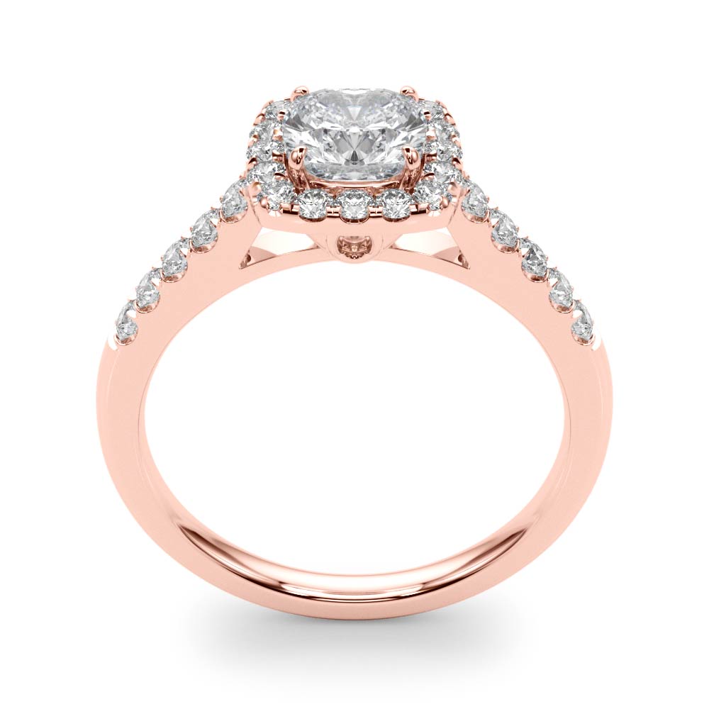 ENGAGEMENT RINGS HALO SQUARE & CUSHION - Image 4