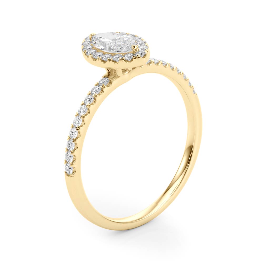 ENGAGEMENT RINGS HALO MARQUISE - Image 7