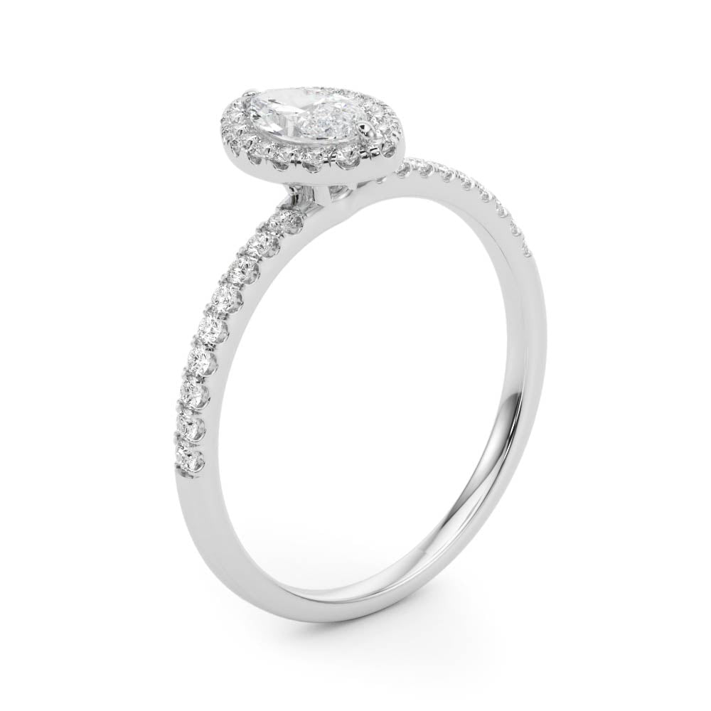 ENGAGEMENT RINGS HALO MARQUISE - Image 10