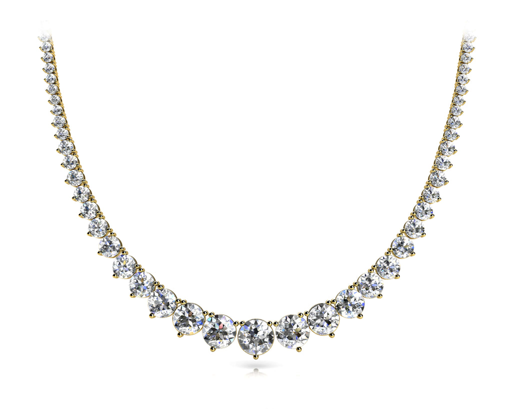 3 Prong Graduated necklace - Image 3