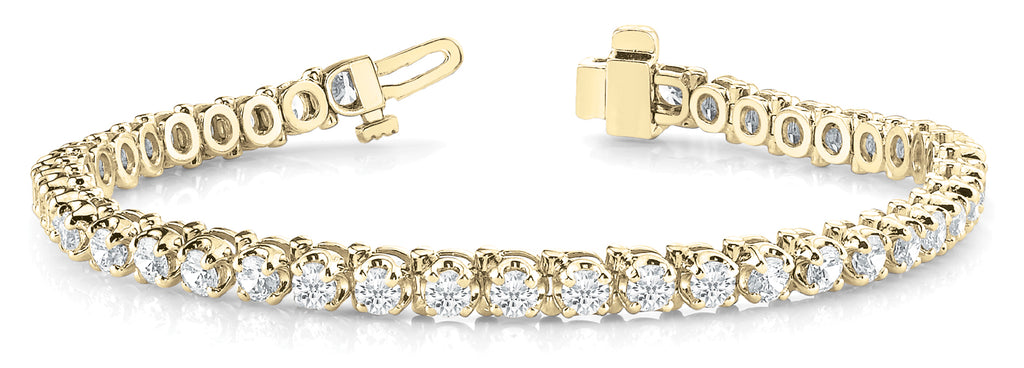 Bracelet In Line Prong Set - Image 4