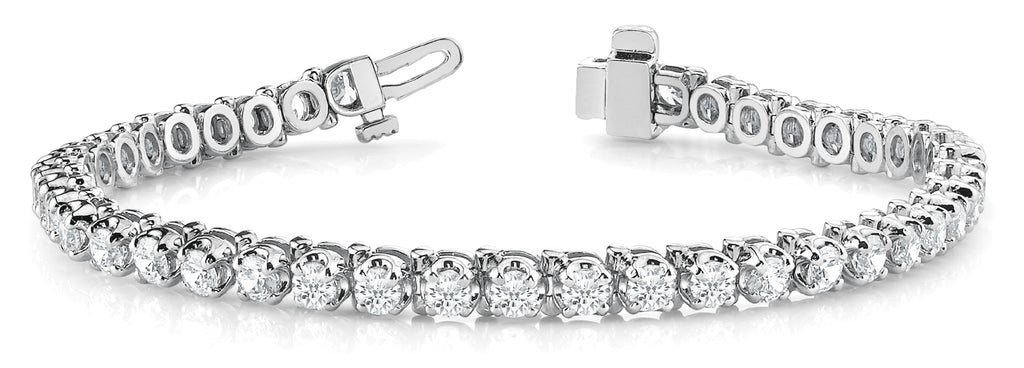Bracelet In Line Prong Set - Image 2