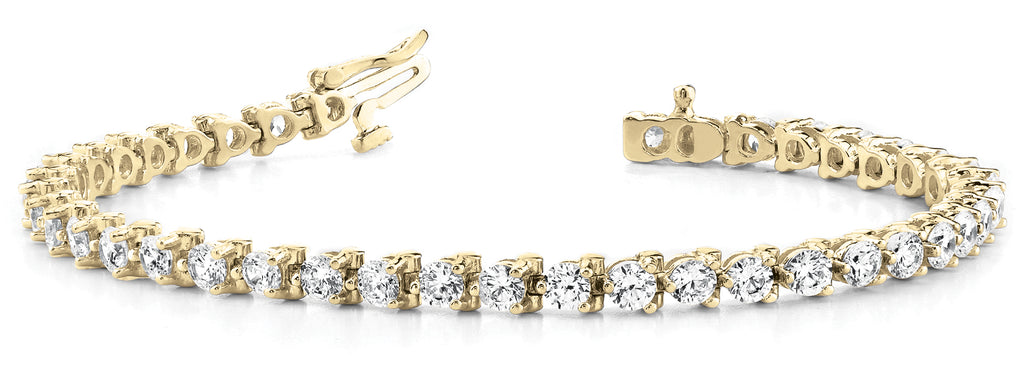 Bracelet In Line Prong Set - Image 4