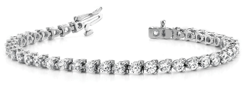 Bracelet In Line Prong Set - Image 2