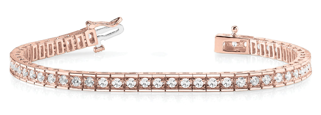 Bracelet In Line Prong Set - Image 4