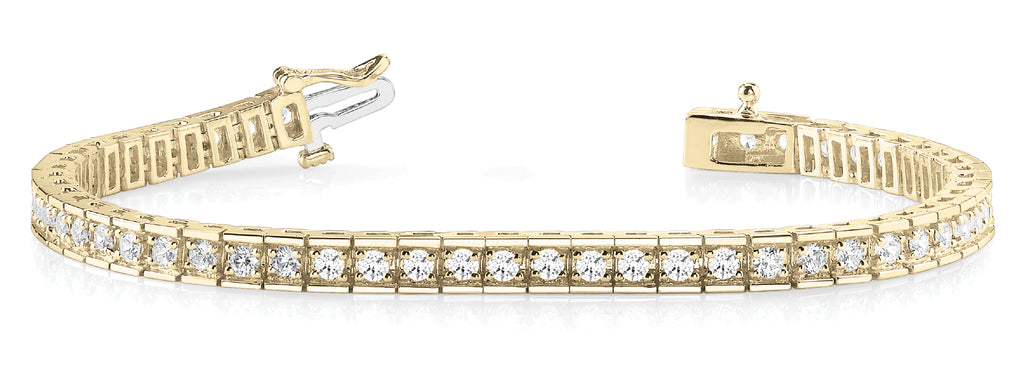Bracelet In Line Prong Set - Image 3