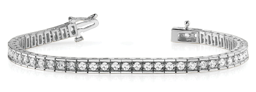 Bracelet In Line Prong Set - Image 2