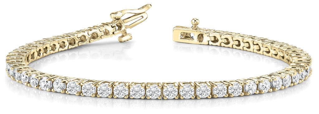 Bracelet In Line  Prong Set - Image 3