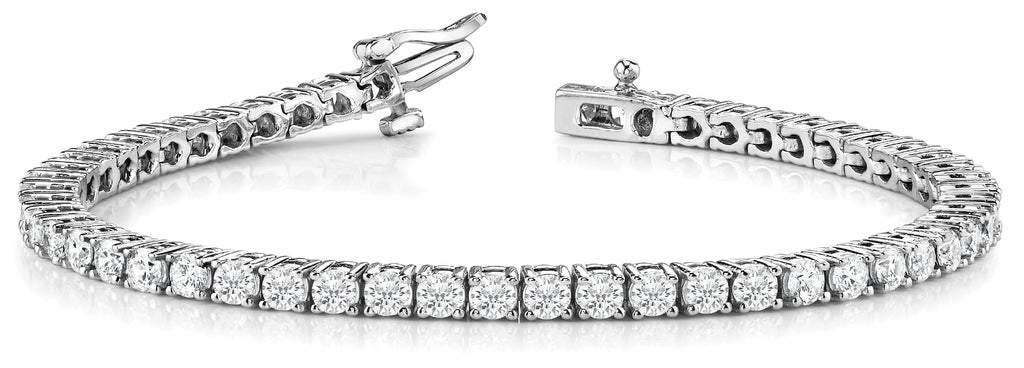 Bracelet In Line  Prong Set - Image 2