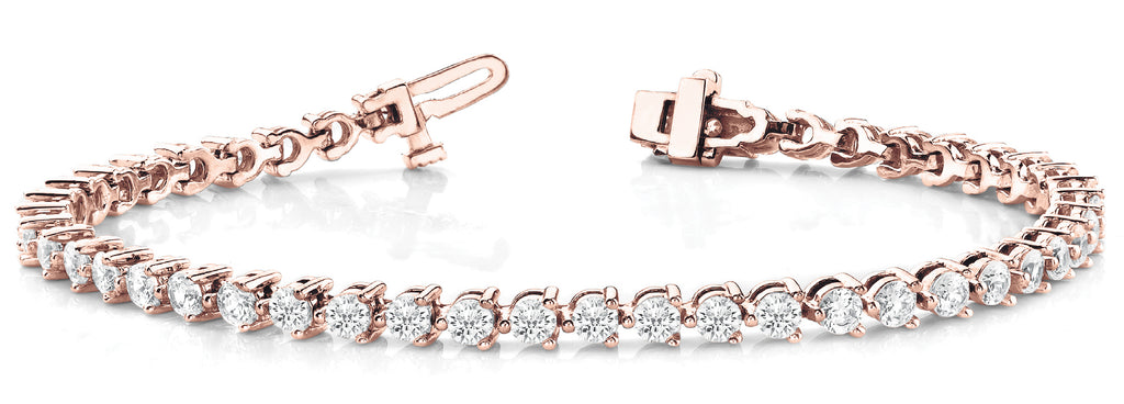 Bracelet In Line  Prong Set - Image 4