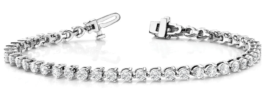 Bracelet In Line  Prong Set - Image 2