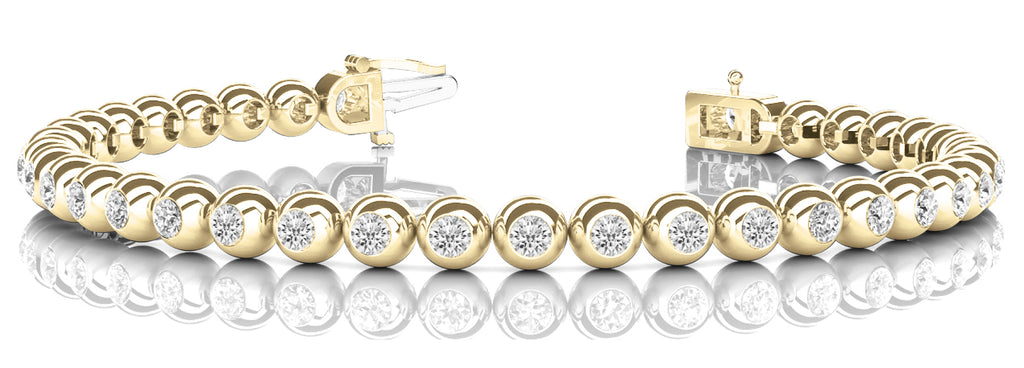 Bracelet In Line Bezel Set - Image 4