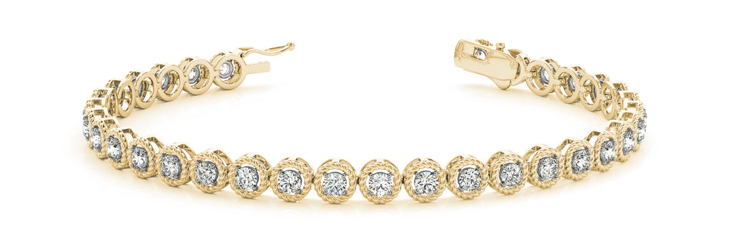 Bracelet In Line Prong Set - Image 3
