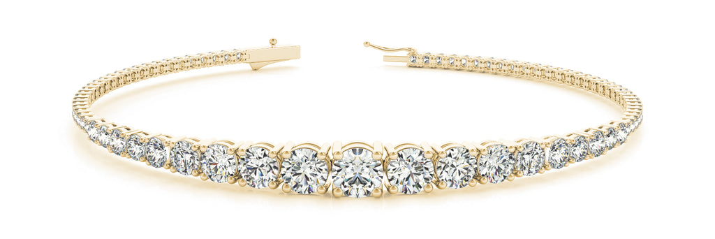 Bracelet In Line Prong Set - Image 3