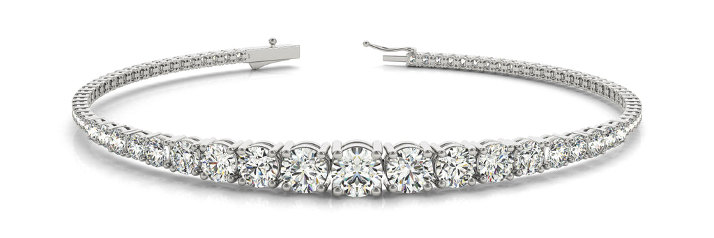 Bracelet In Line Prong Set - Image 2