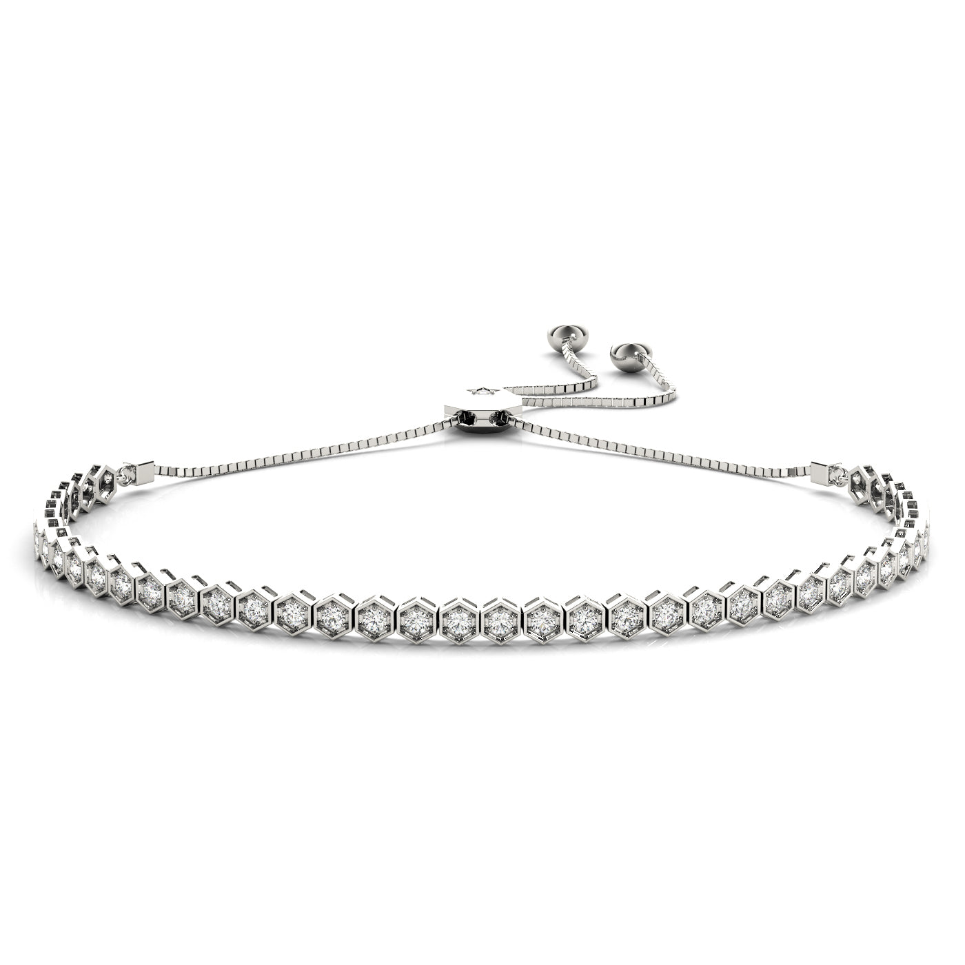 ADJUSTABLE TENNIS BRACELET - Image 2