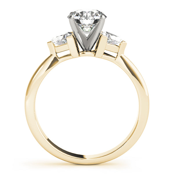 ENGAGEMENT RINGS 3 STONE TRILLION - Image 9