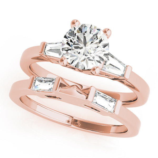 ENGAGEMENT RINGS FANCY SHAPE BAGUETTE REMOUNTS - Image 8
