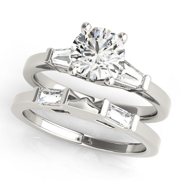ENGAGEMENT RINGS FANCY SHAPE BAGUETTE REMOUNTS - Image 9