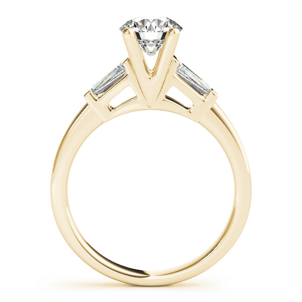 ENGAGEMENT RINGS FANCY SHAPE BAGUETTE REMOUNTS - Image 4